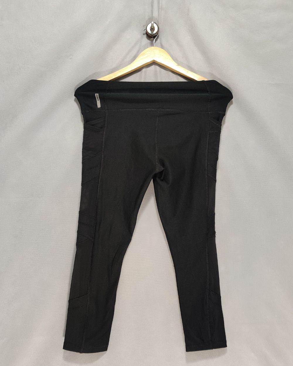 RBX Black Sport Gym Tights For Women M