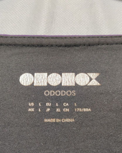 ODODOS Purple Sport Gym Tights For Women L