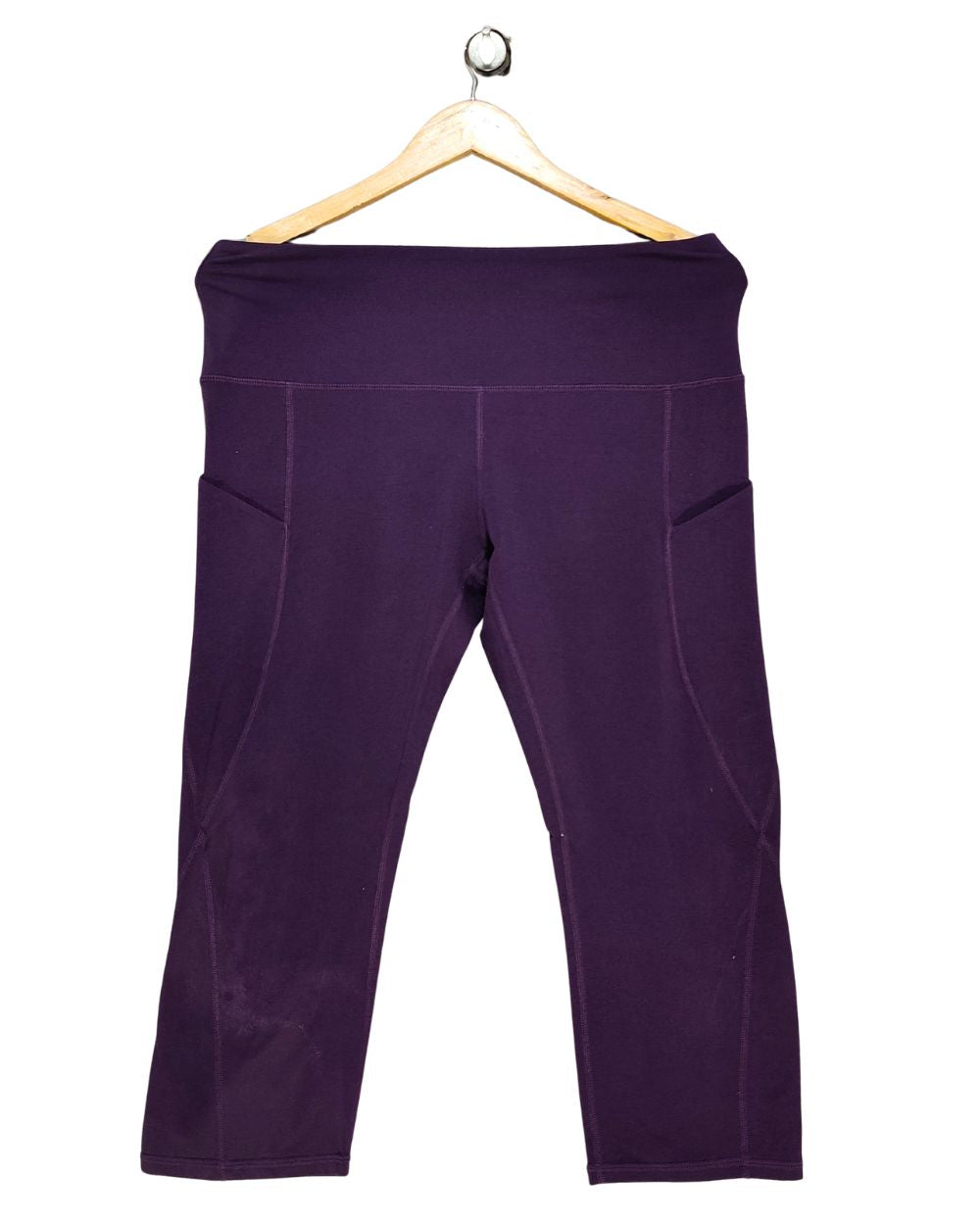 ODODOS Purple Sport Gym Tights For Women L