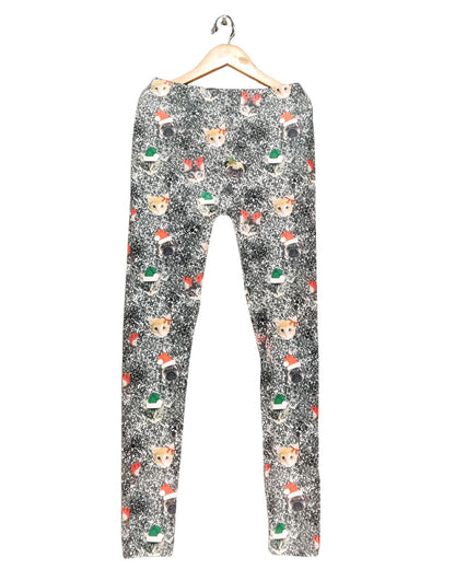 Thrift Hub Gray Sport Gym Tights For Women M