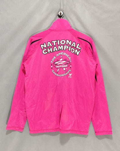 Varsity Pink Zipper For Women L