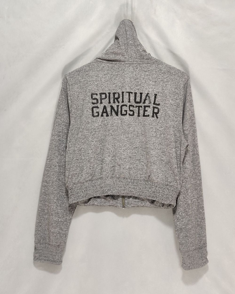 Spiritual Gangster Blue Zipper For Women M