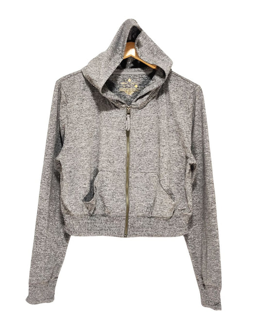 Spiritual Gangster Blue Zipper For Women M