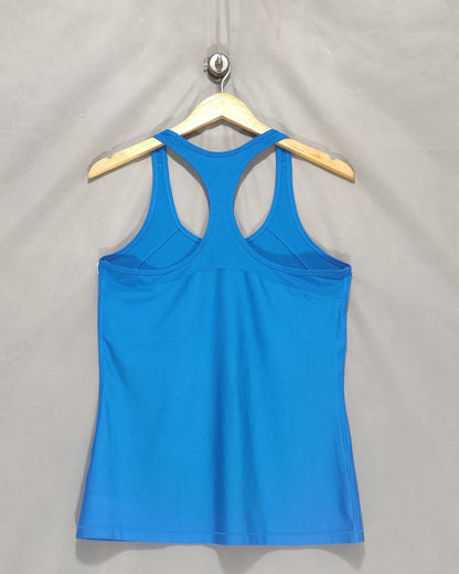 Under Armour Blue Sport Vest T Shirt For Women S