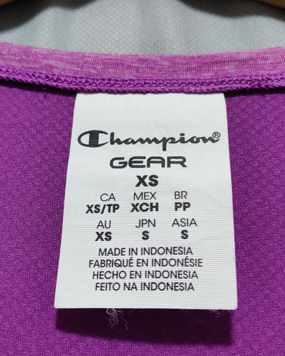 Champion Purple Sport T Shirt For Women S