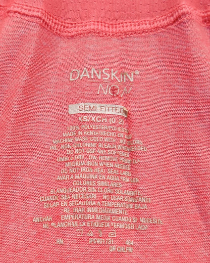 Danskin Pink Sport Vest T Shirt For Women XS