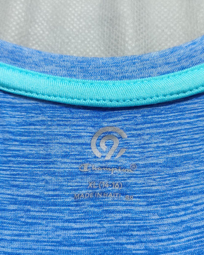 Champion Blue Sport T Shirt For Women XL