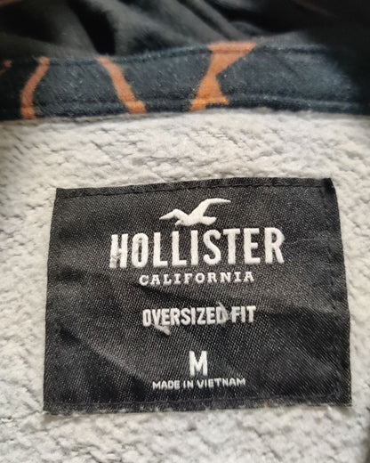 Hollister Black Hoodie For Men Large