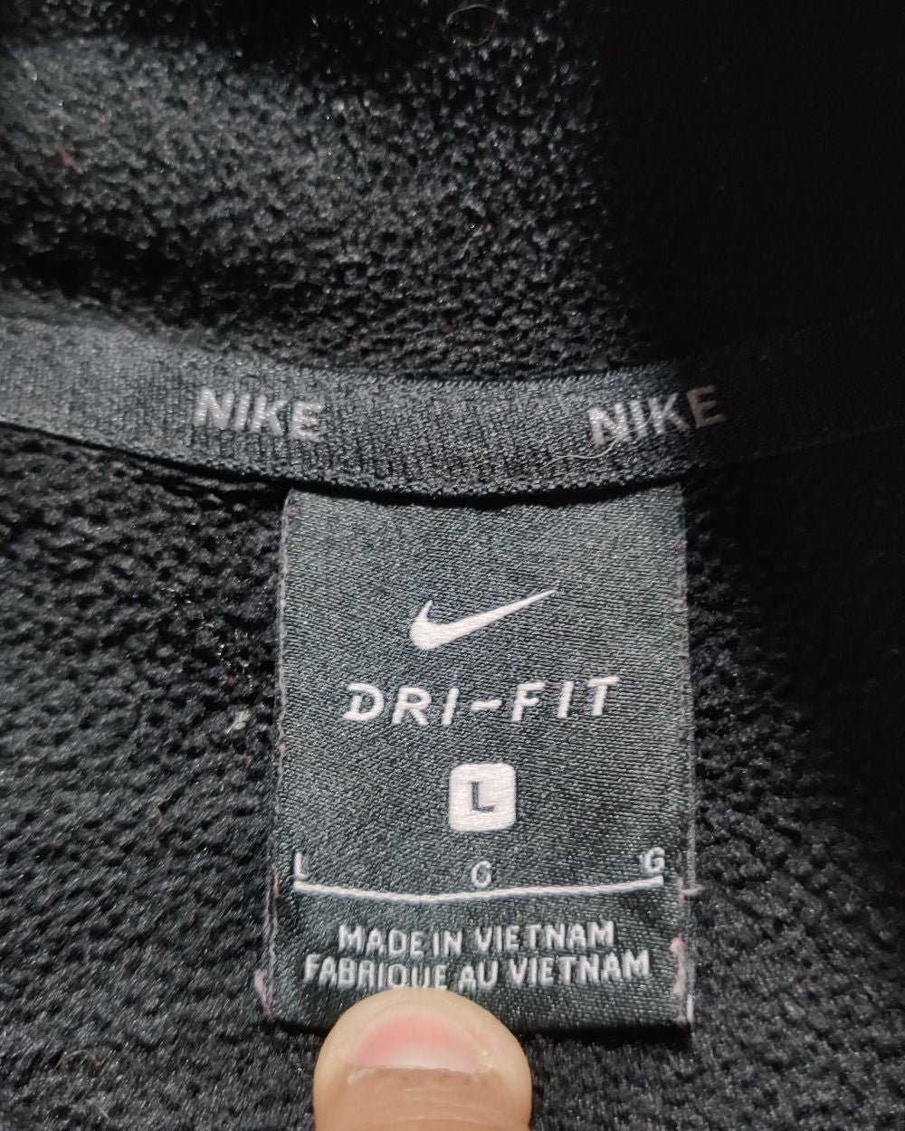 Nike Black Hoodie For Men Large