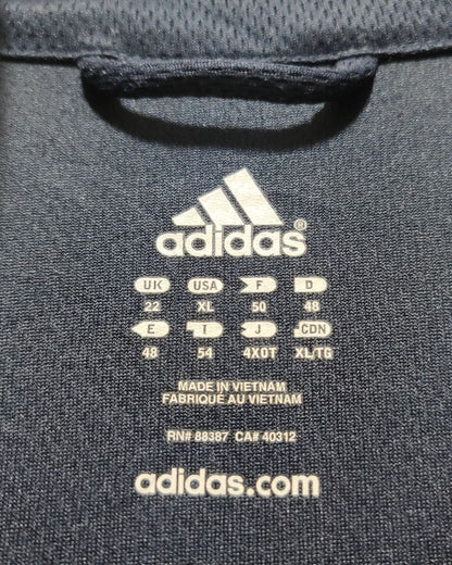 Adidas Blue Zipper For Women L