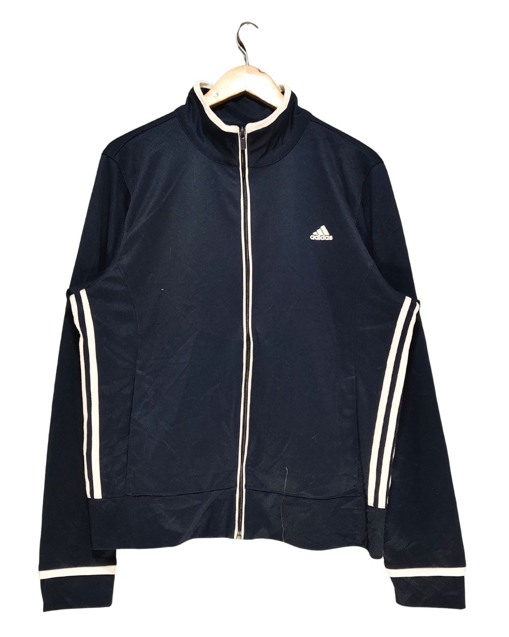 Adidas Blue Zipper For Women L