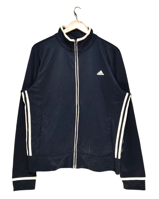 Adidas Blue Zipper For Women L