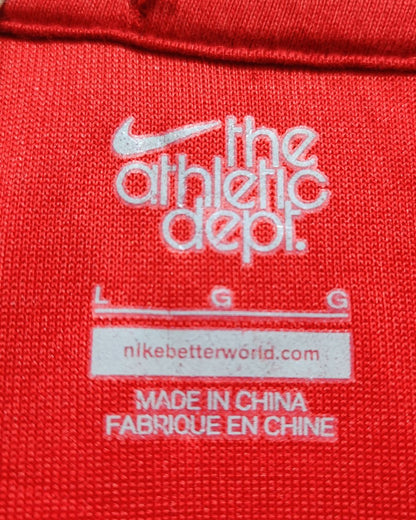 Nike Red Zipper For Women L