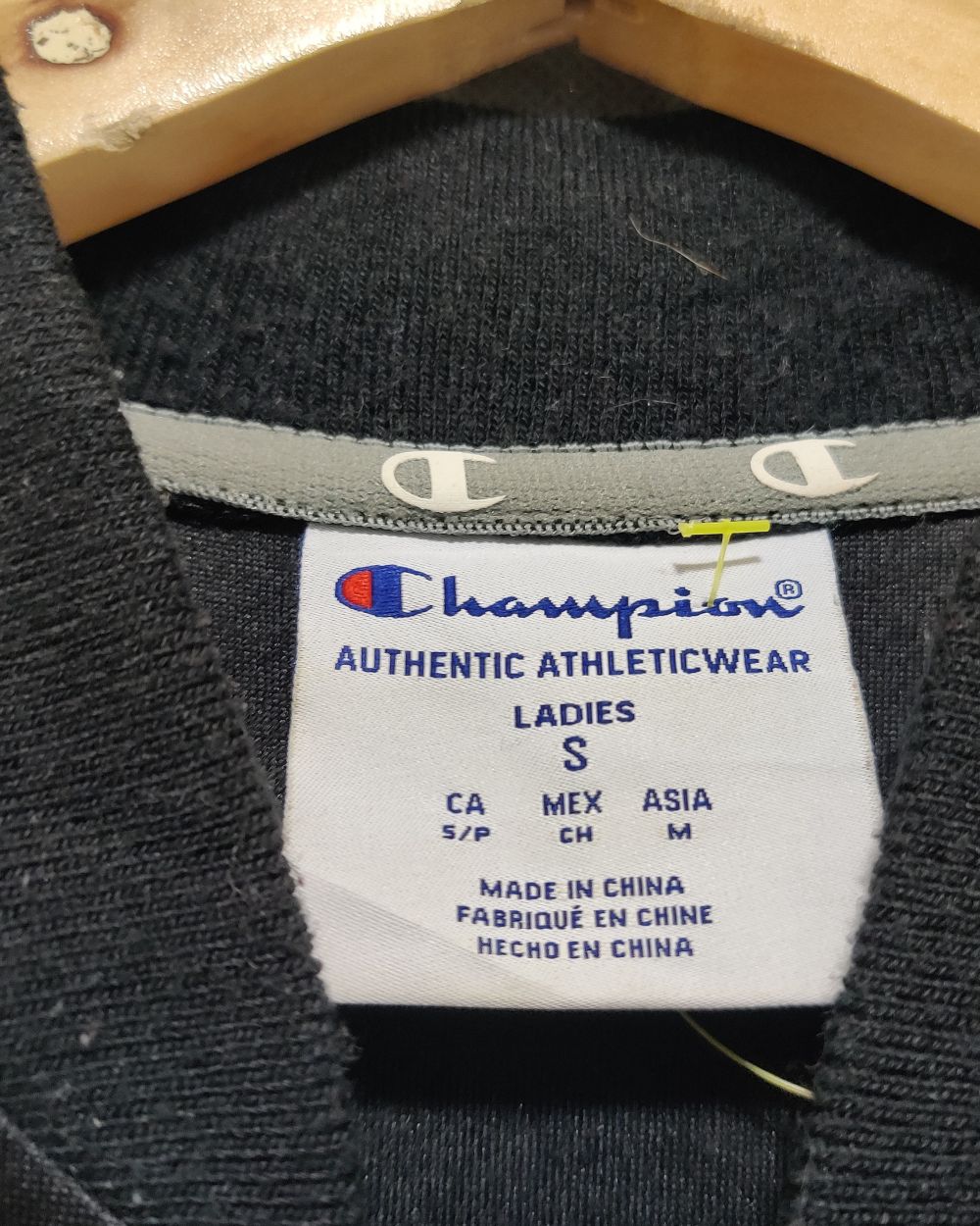 Champion Black Zipper For Women S