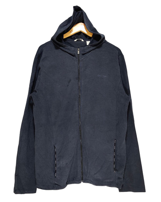 Calvin Klein  Blue Zipper For Women L