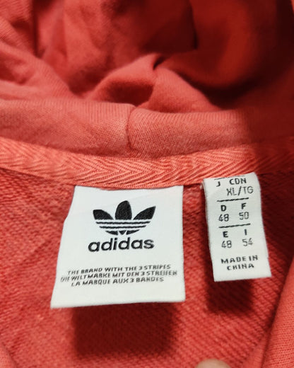 Adidas Orange Hoodie For Women XL