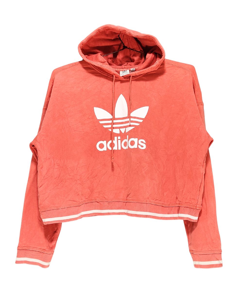 Adidas Orange Hoodie For Women XL