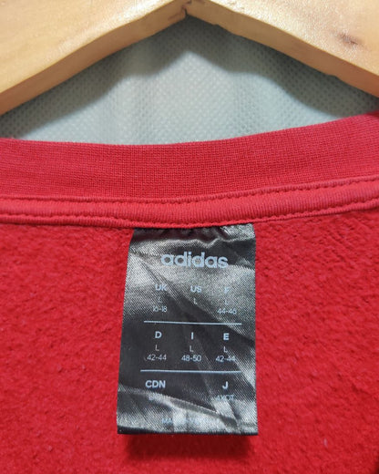 Adidas Red Sweatshirt For Women 18 Years