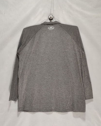 Under Armour Gray Sport Polo T Shirt  For Men XXL