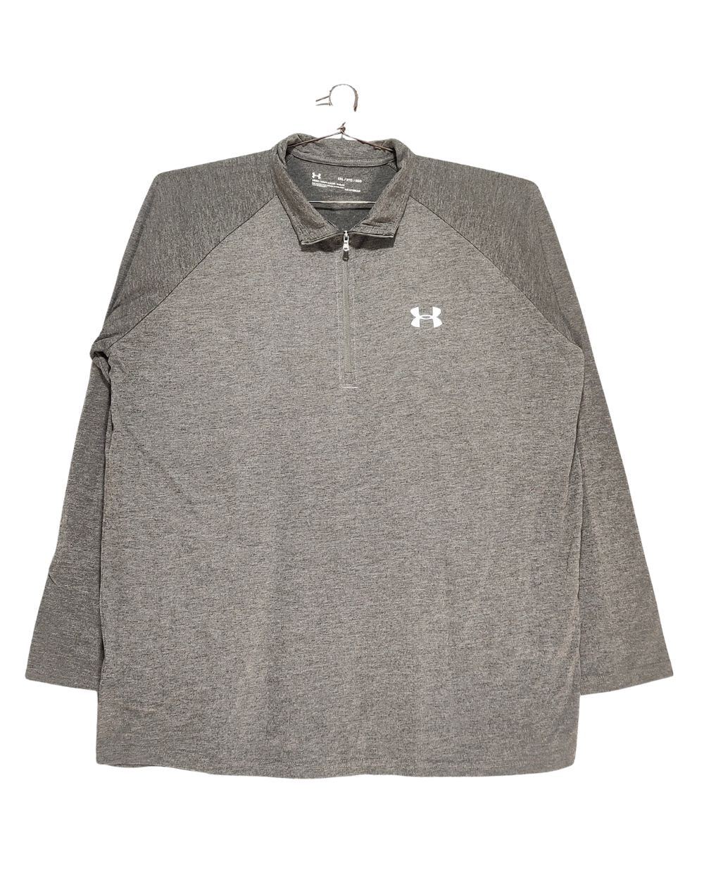 Under Armour Gray Sport Polo T Shirt  For Men XXL