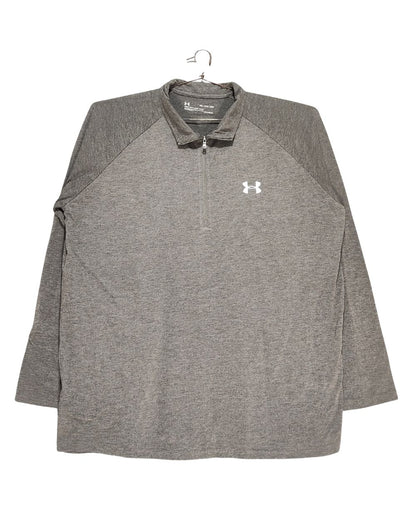 Under Armour Gray Sport Polo T Shirt  For Men XXL