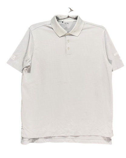 Adidas Gray Sport Polo T Shirt  For Men XL