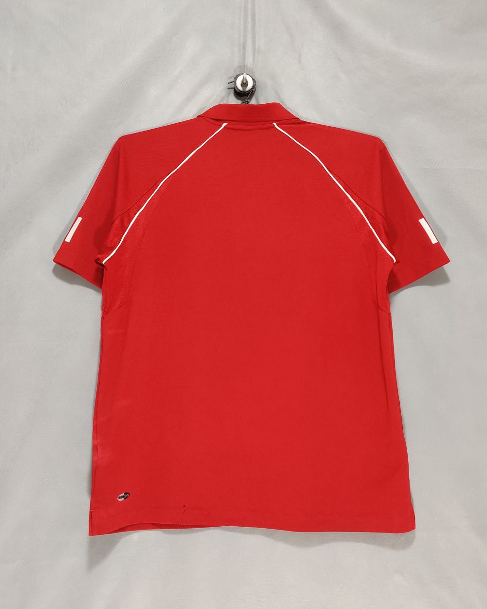 Adidas Red Sport Polo T Shirt  For Men M