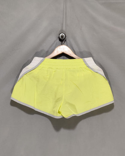 Nike Yellow Sport Short For Women M
