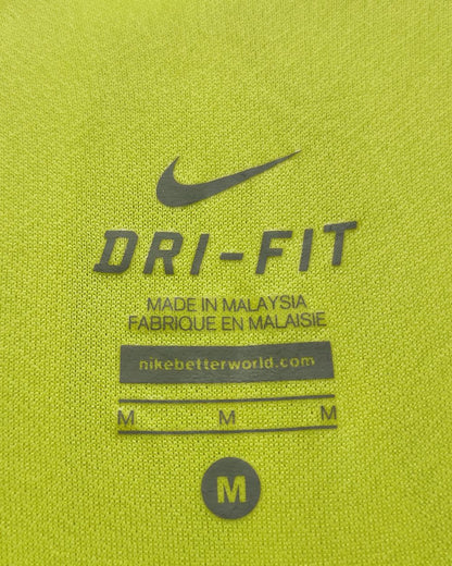 Nike Yellow Sport Short For Women M