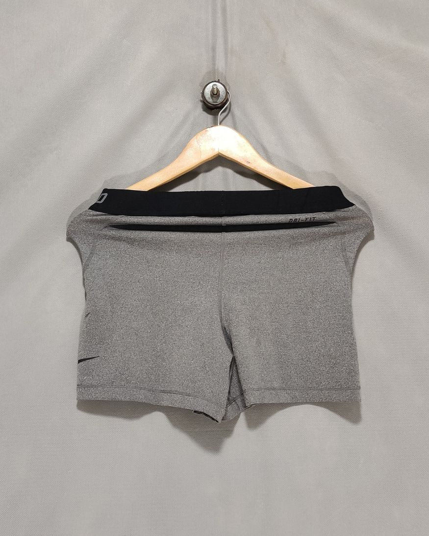 Nike Gray Sport Short For Women L