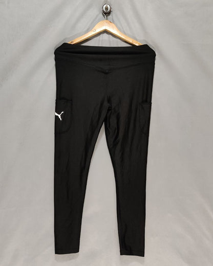 Puma Black Sport Tights For Women XL