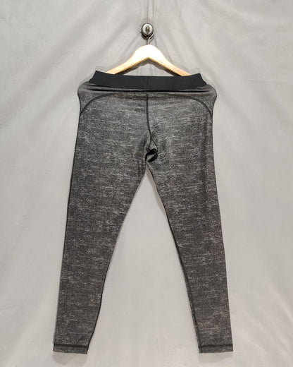 Adidas Gray Sport Tights For Women M