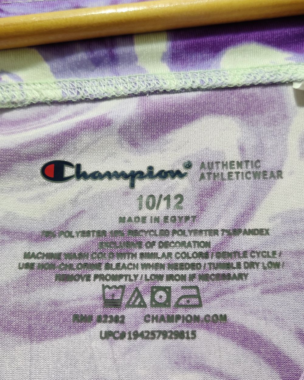 Champion Purple Sport Tights For Girl 12 Years