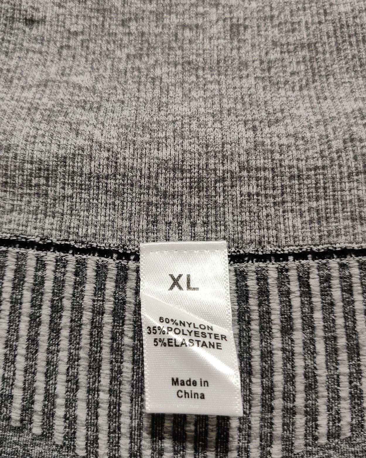 Thrift Hub Gray Sport Tights For Women M