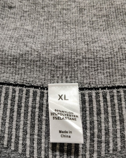 Thrift Hub Gray Sport Tights For Women M