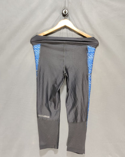 Under Armour Gray Sport Tights For Women M