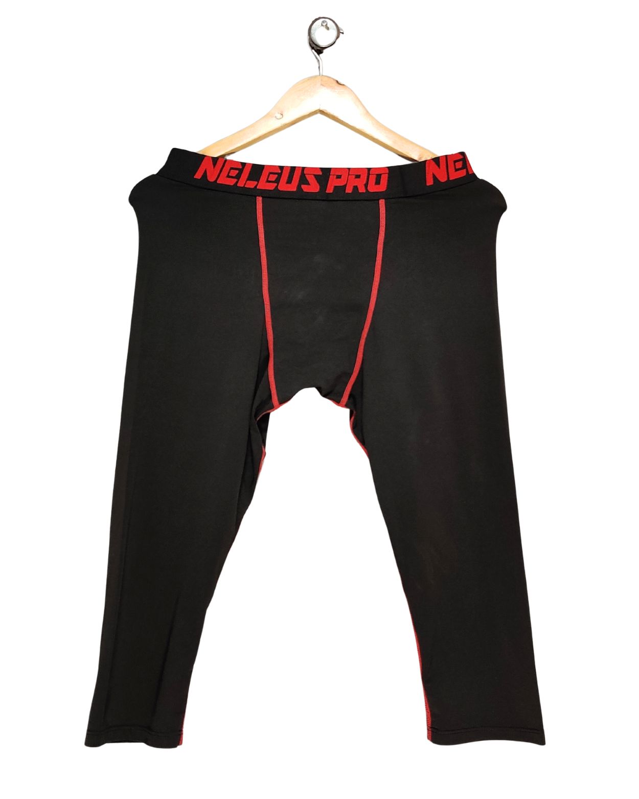 Neleus Pro Black Sport Tights For Women M