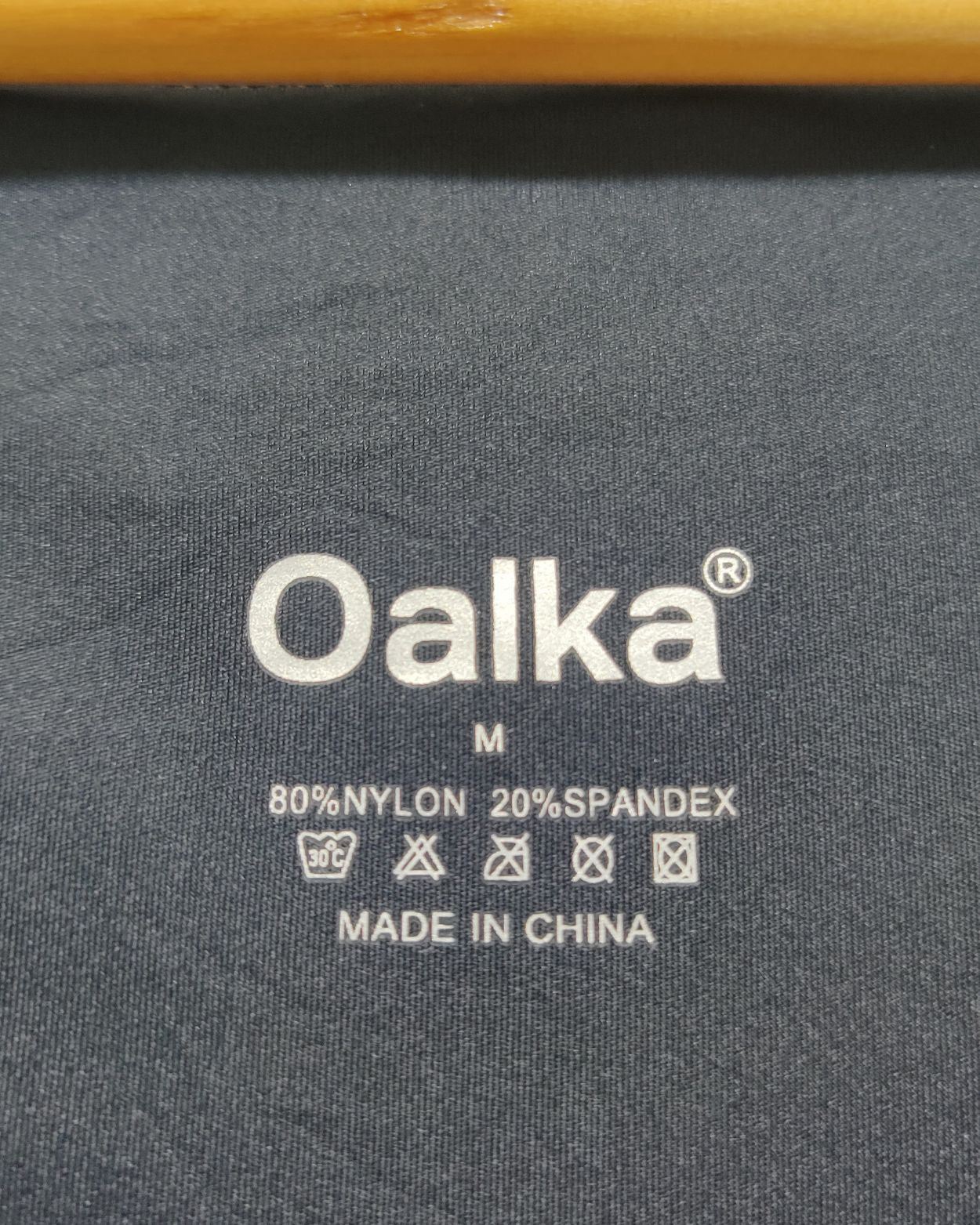 Oalka Black Sport Tights For Women XL