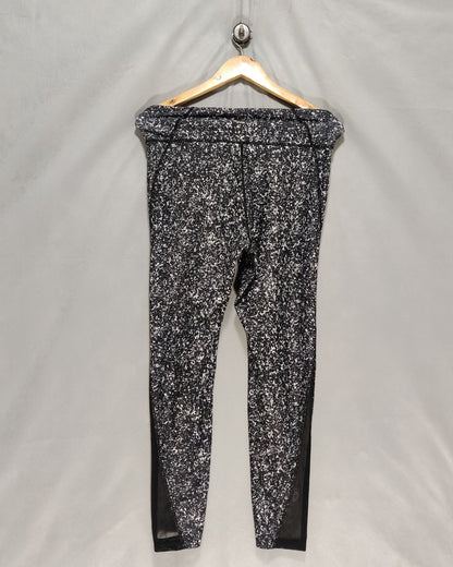 Spalding Gray Sport Tights For Women M