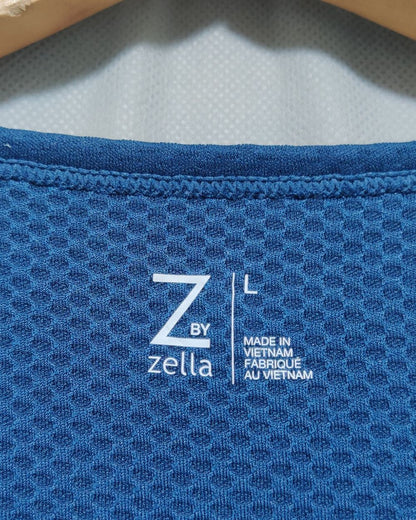 Zella Blue Sport T Shirt For Women L
