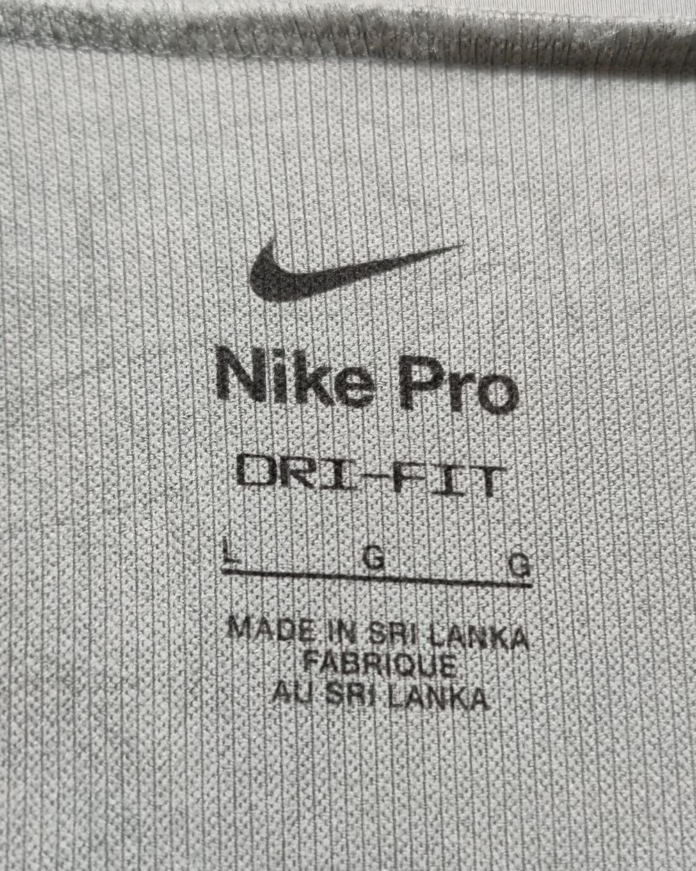 Nike Gray Sport T Shirt For Women L
