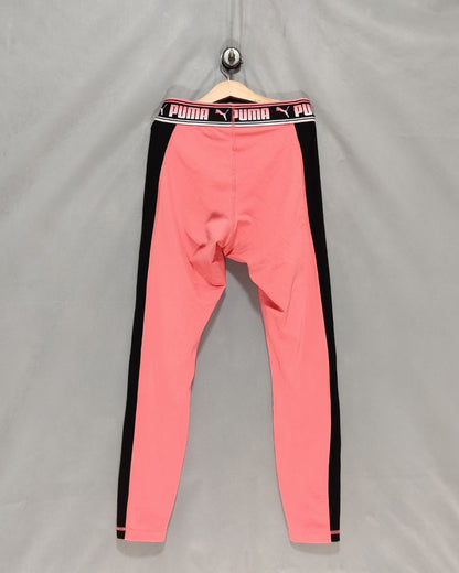 Puma Pink Sport Tights For Women S