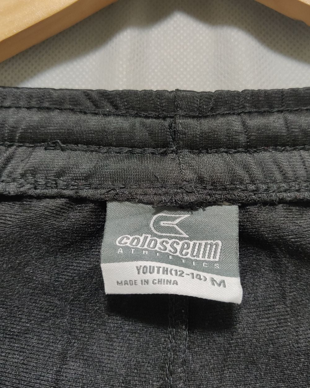 Colosseum Black Sport Trouser For Men XS