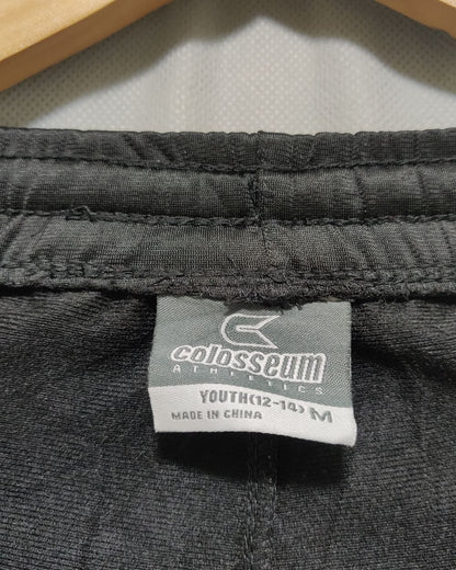 Colosseum Black Sport Trouser For Men XS