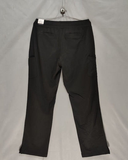 Beyond Scrubs Black Sport Trouser For Men Medium