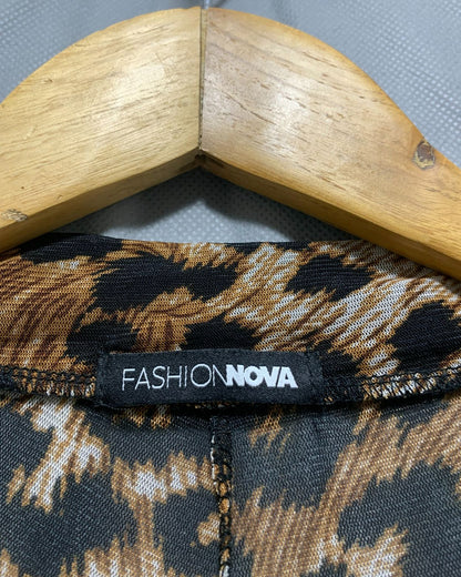 Fashion Nova Black Sport Gym tights For Women M