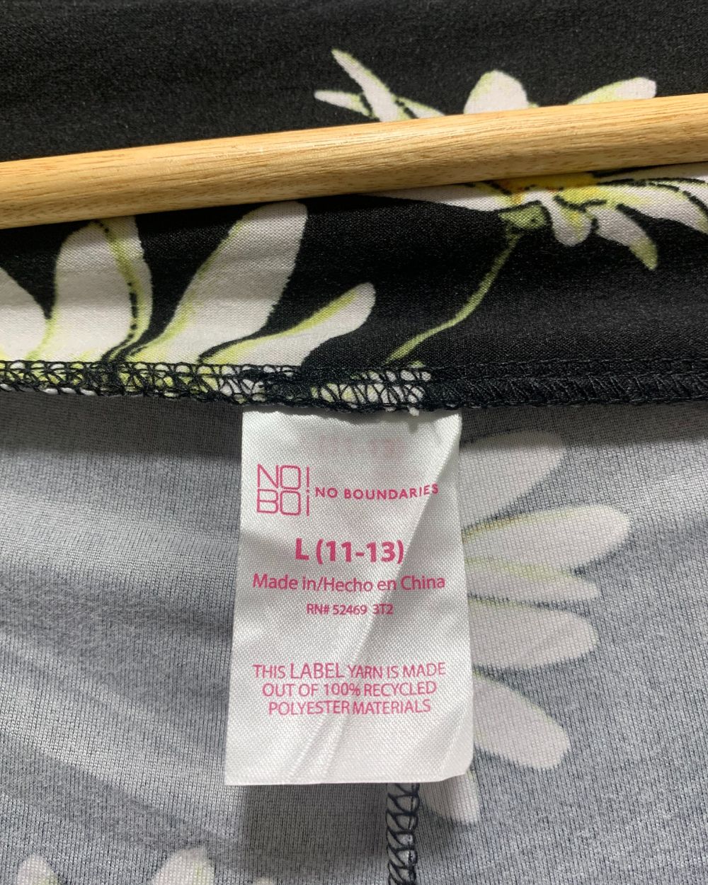 No Boundaries Black Sport Gym tights For Women L