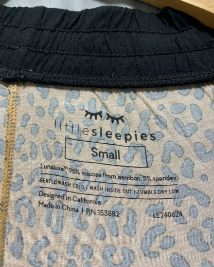 Little Sleepies Leopard Print Sport Gym tights For Women S