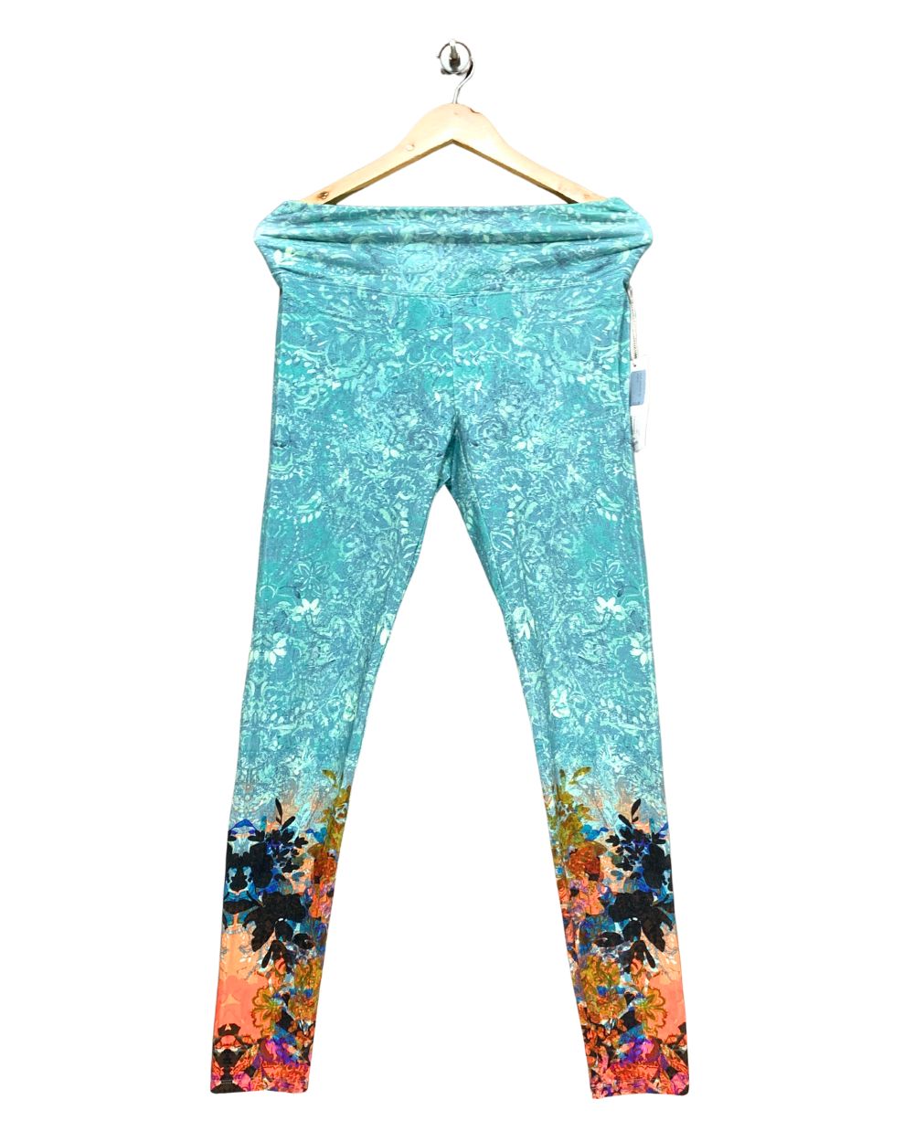 Soft Surroundings Blue Sport Gym tights For Women XS