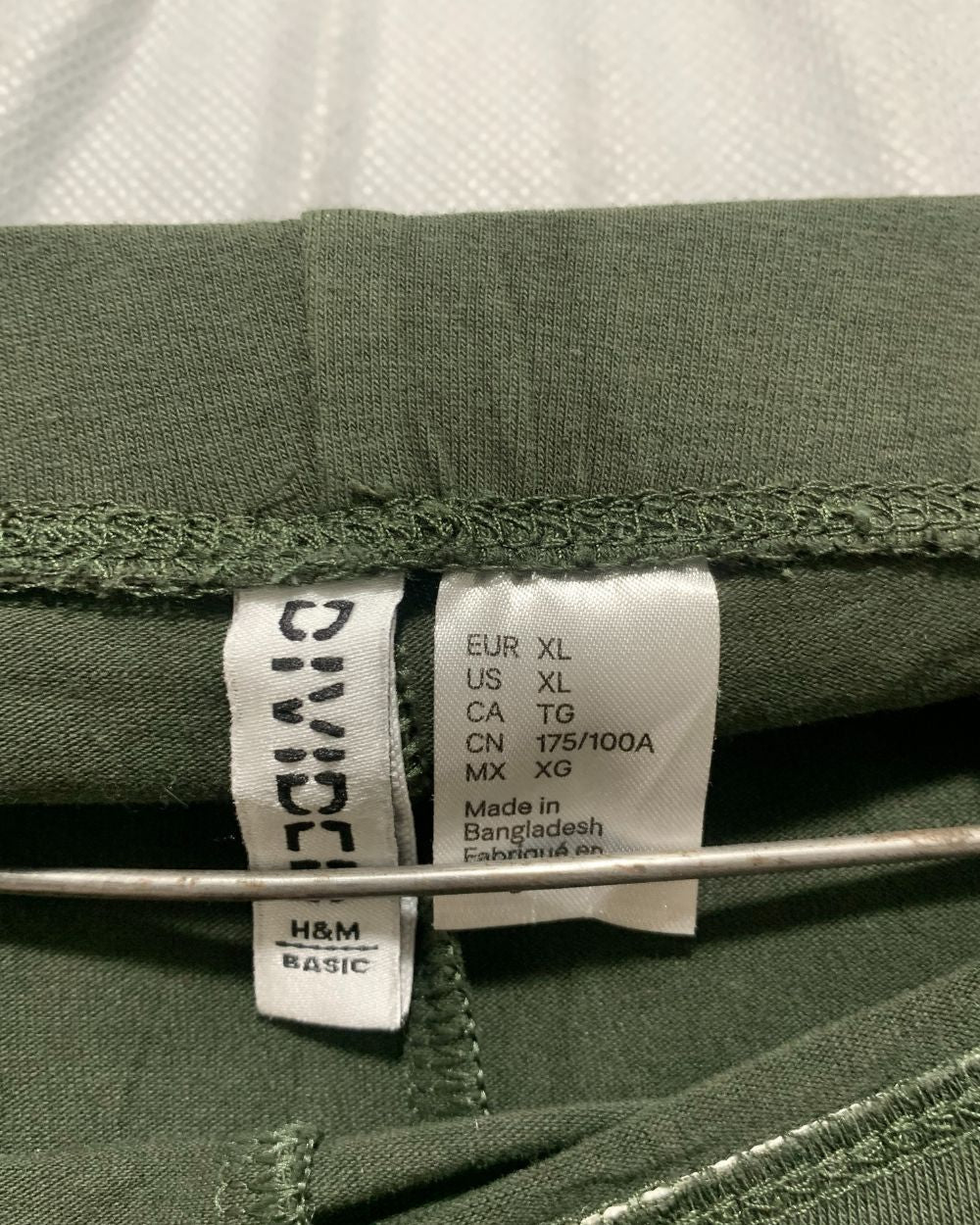 H&M Green Sport Gym tights For Women X Large